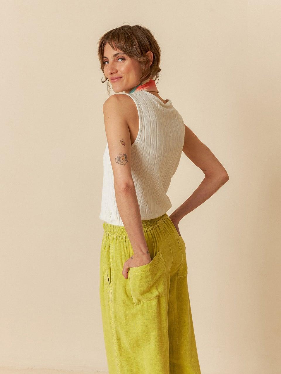 Indi & cold PANTALÓN MAXI WIDE LEG Promoción trimestral