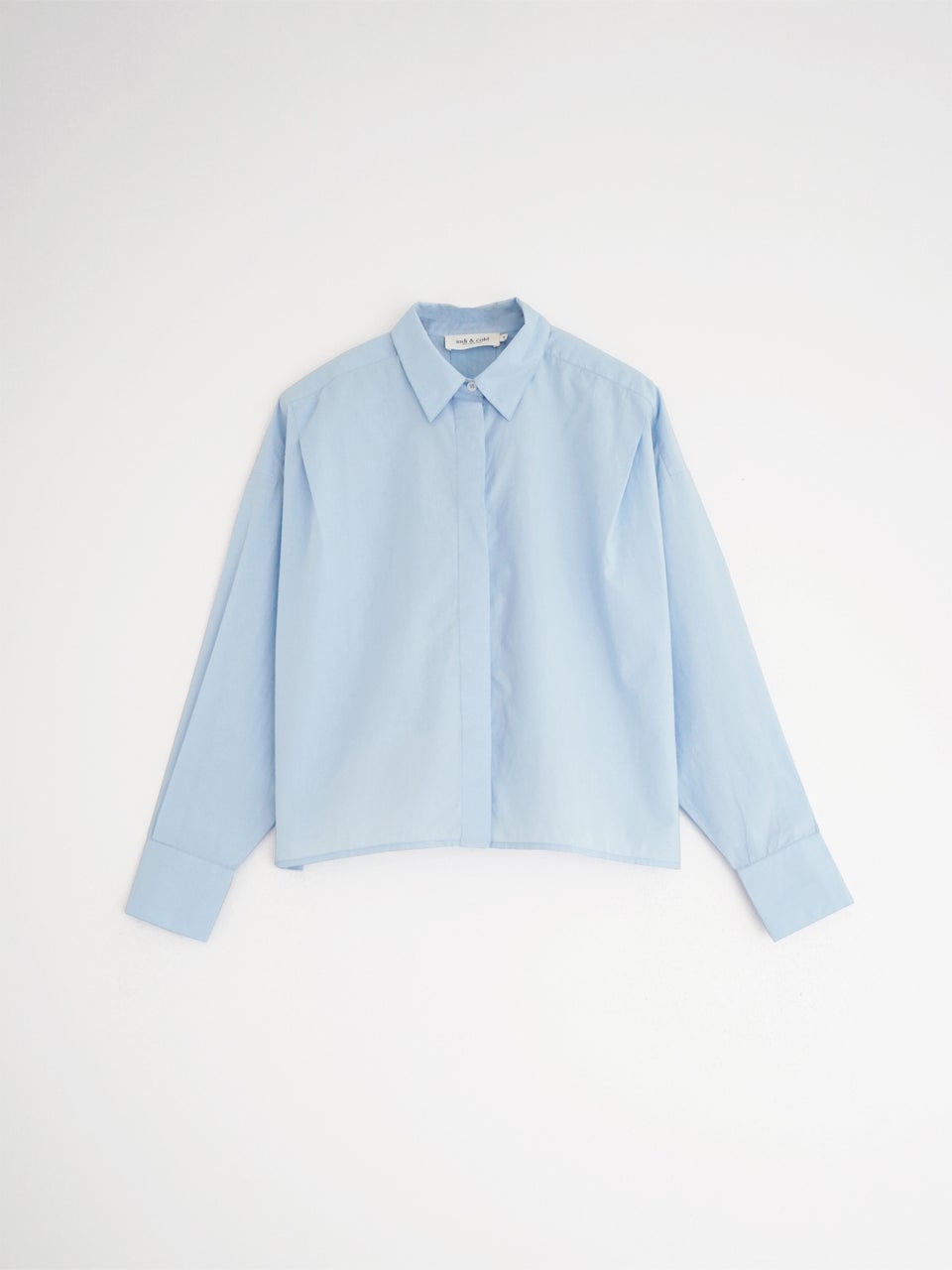 Indi & cold CAMISA CROP POPELÍN Descuento por venta flash