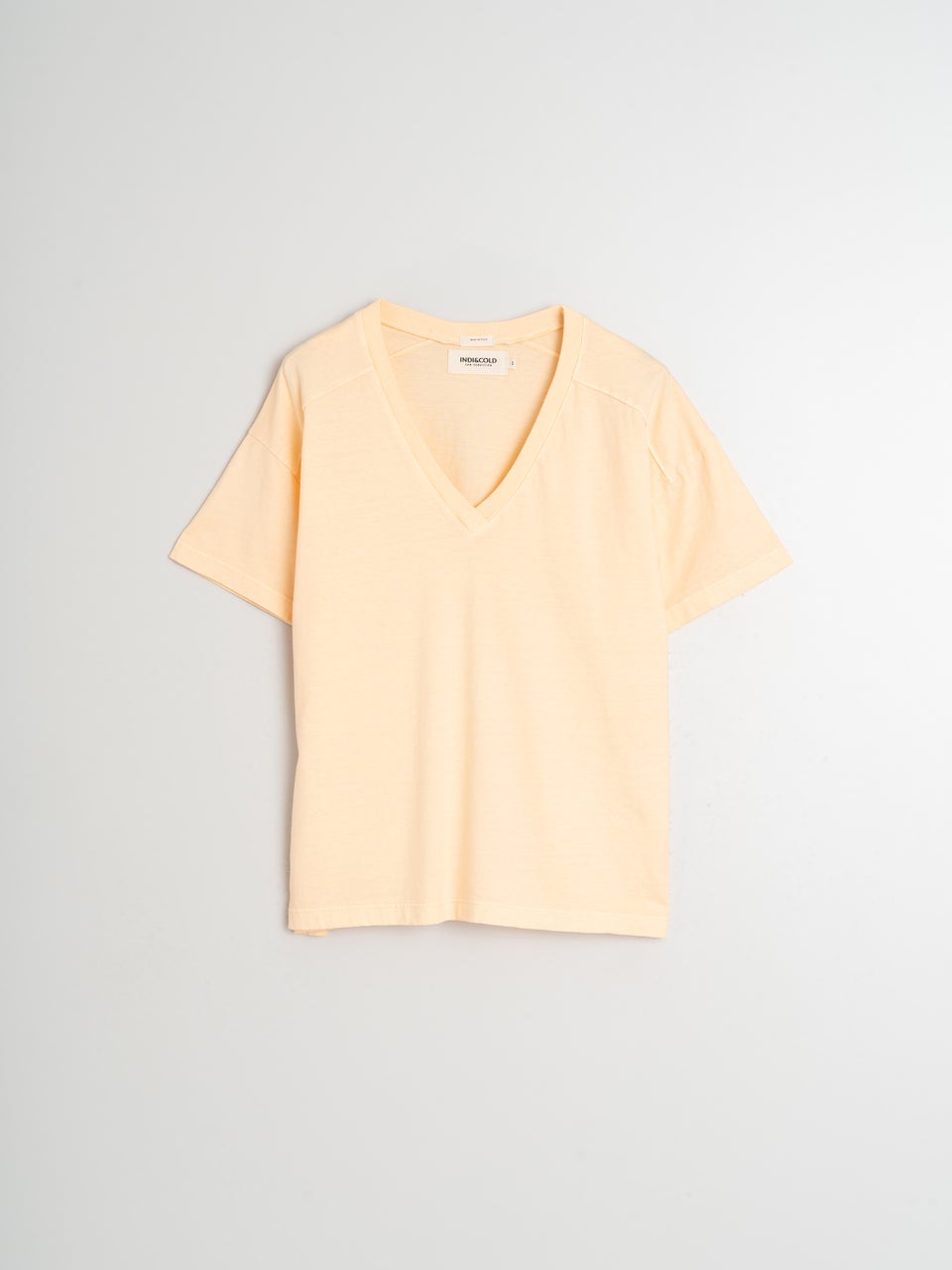 Indi & cold CAMISETA PICO ALGODÓN Rebajas de fin de temporada