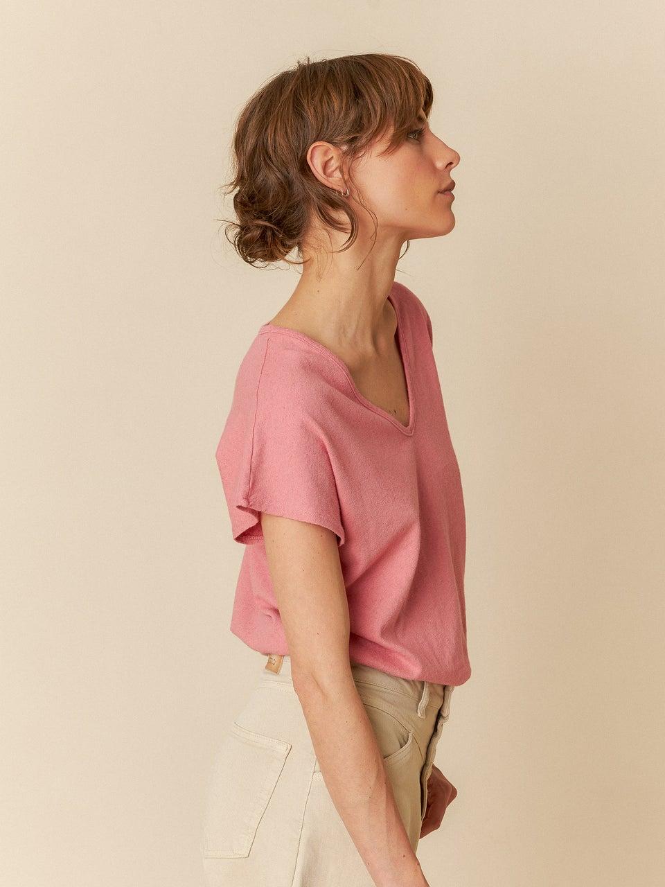 Indi & cold CAMISETA MELANGE EFECTO RÚSTICO En oferta
