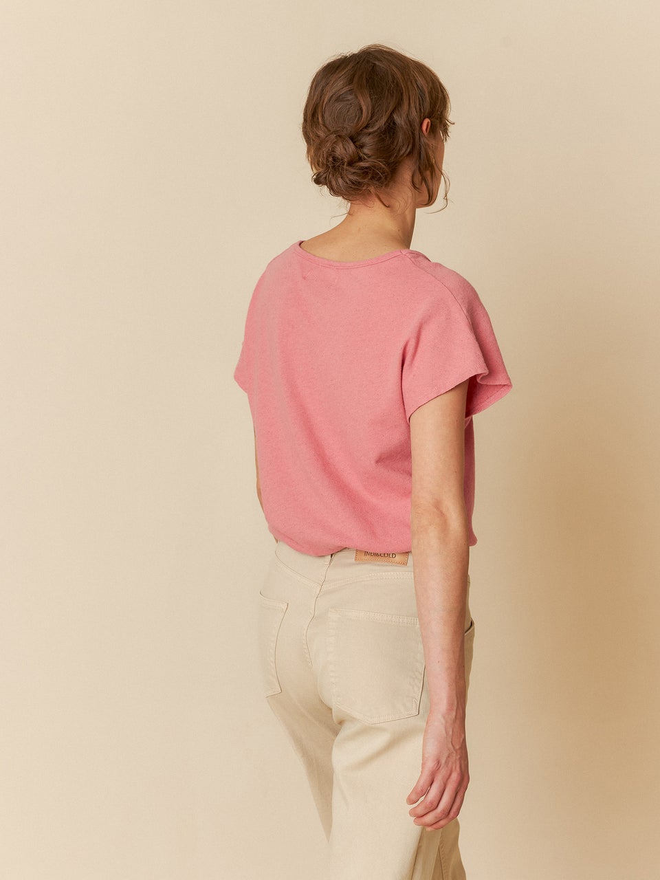 Indi & cold CAMISETA MELANGE EFECTO RÚSTICO En oferta