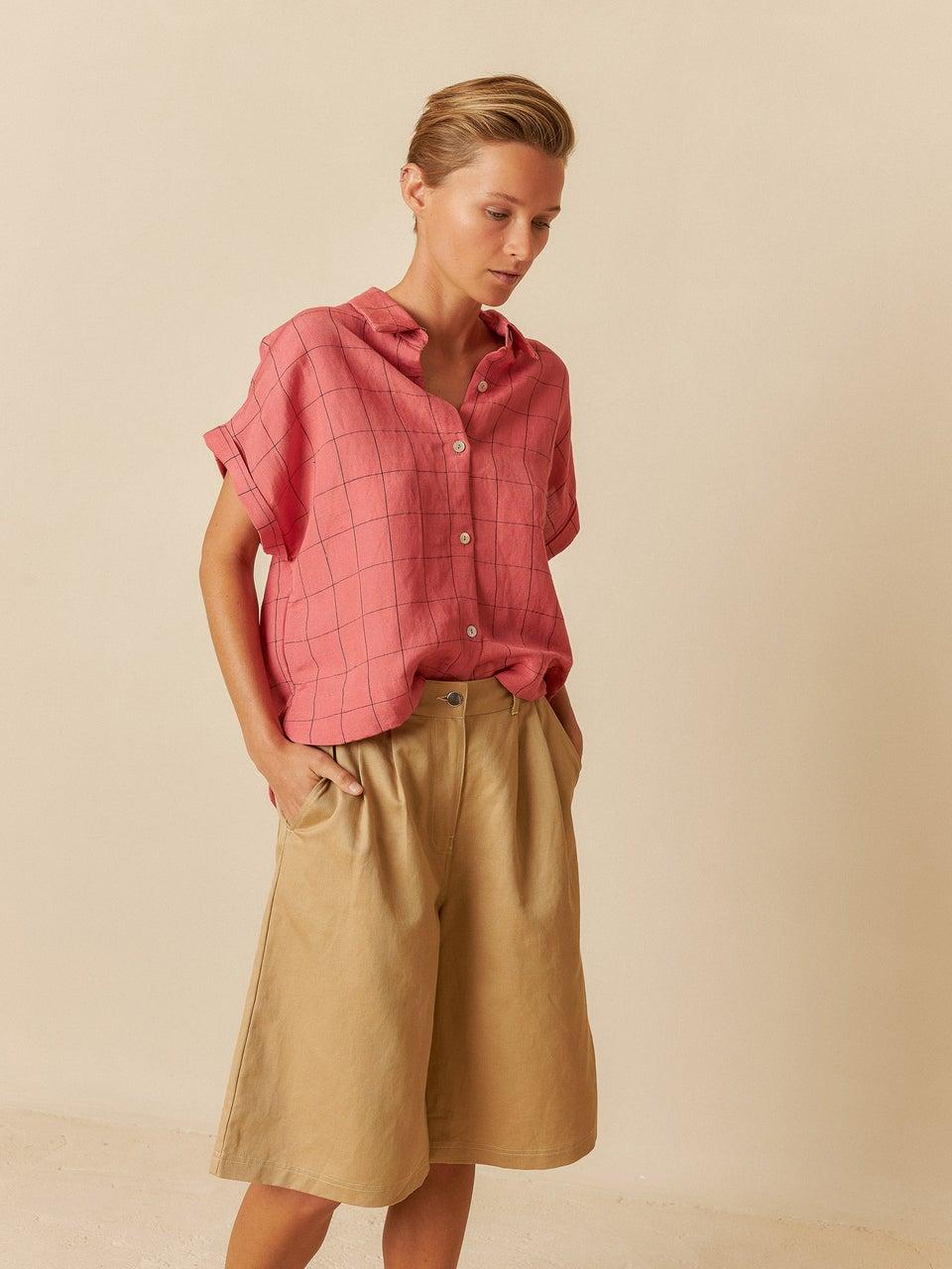 Indi & cold CAMISA CUADRO VENTANA Envío gratis
