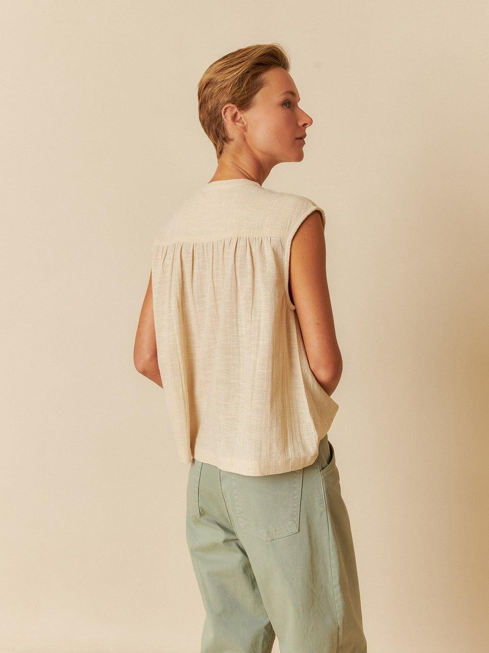 Indi & cold BLUSA GASA JARETAS Ahorra y exporta