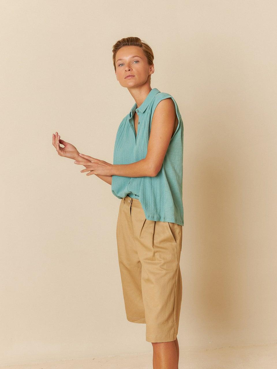 Indi & cold CAMISA LORE COMBINADA Precios de Black Friday