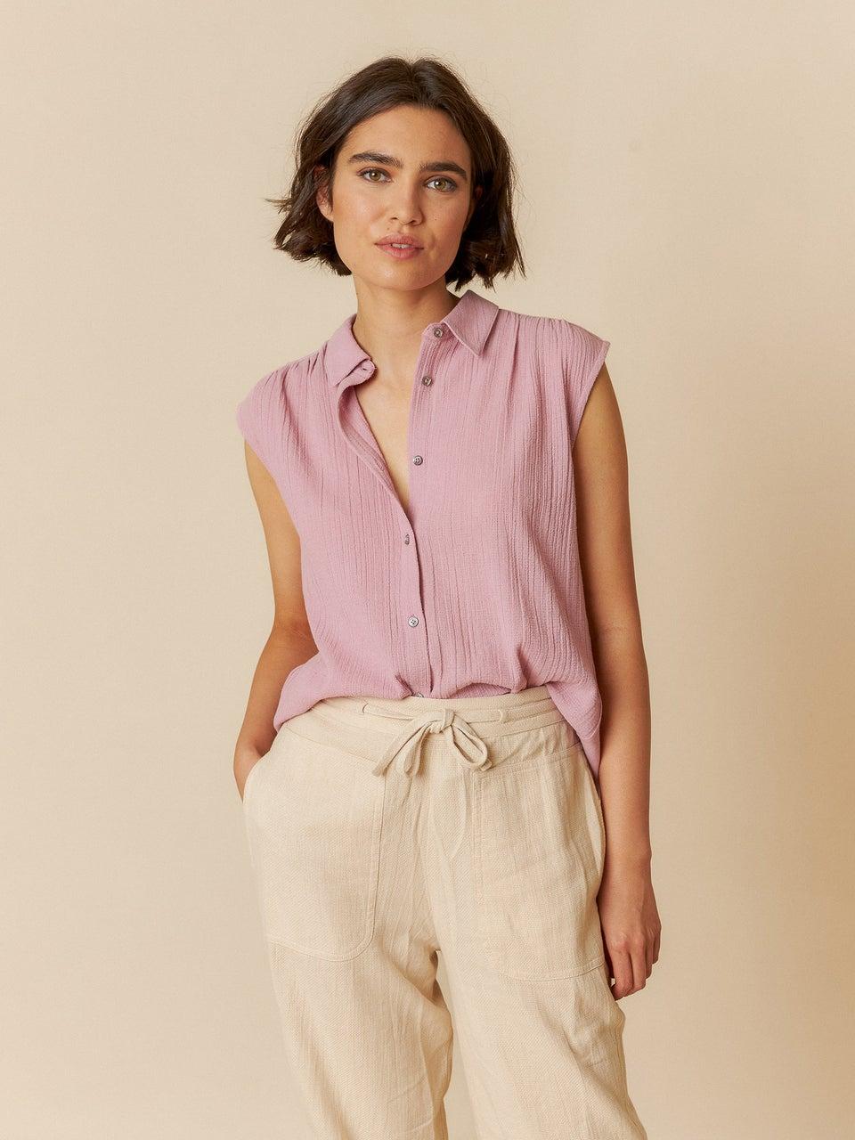 Indi & cold CAMISA LORE COMBINADA Descuentos del mes