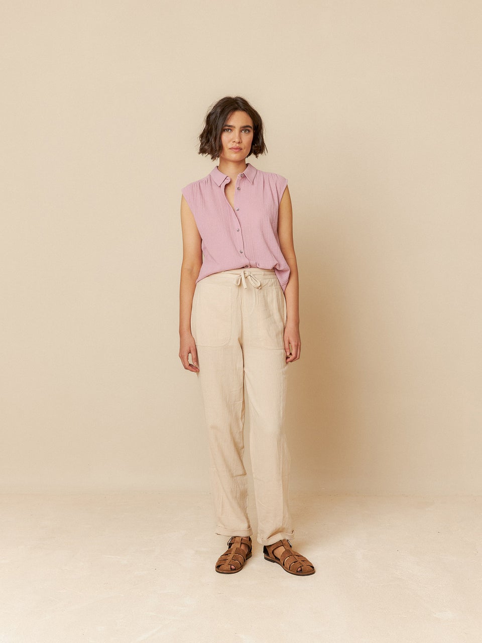 Indi & cold CAMISA LORE COMBINADA Descuentos del mes