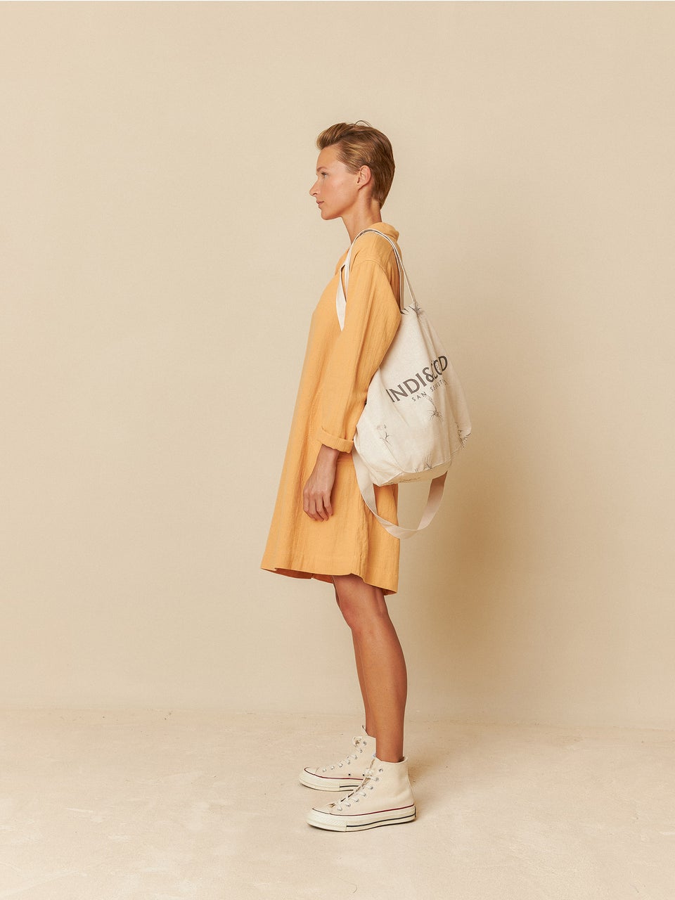 Indi & cold BOLSO SHOPPER FLOR Grandes ahorros