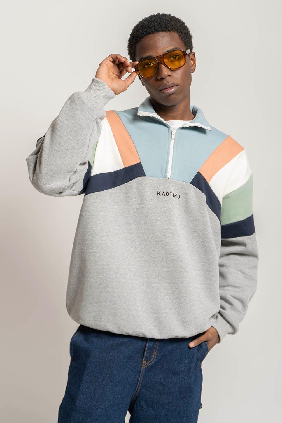 kaotiko Sudadera Aleck Gray / Steel Grandes descuentos