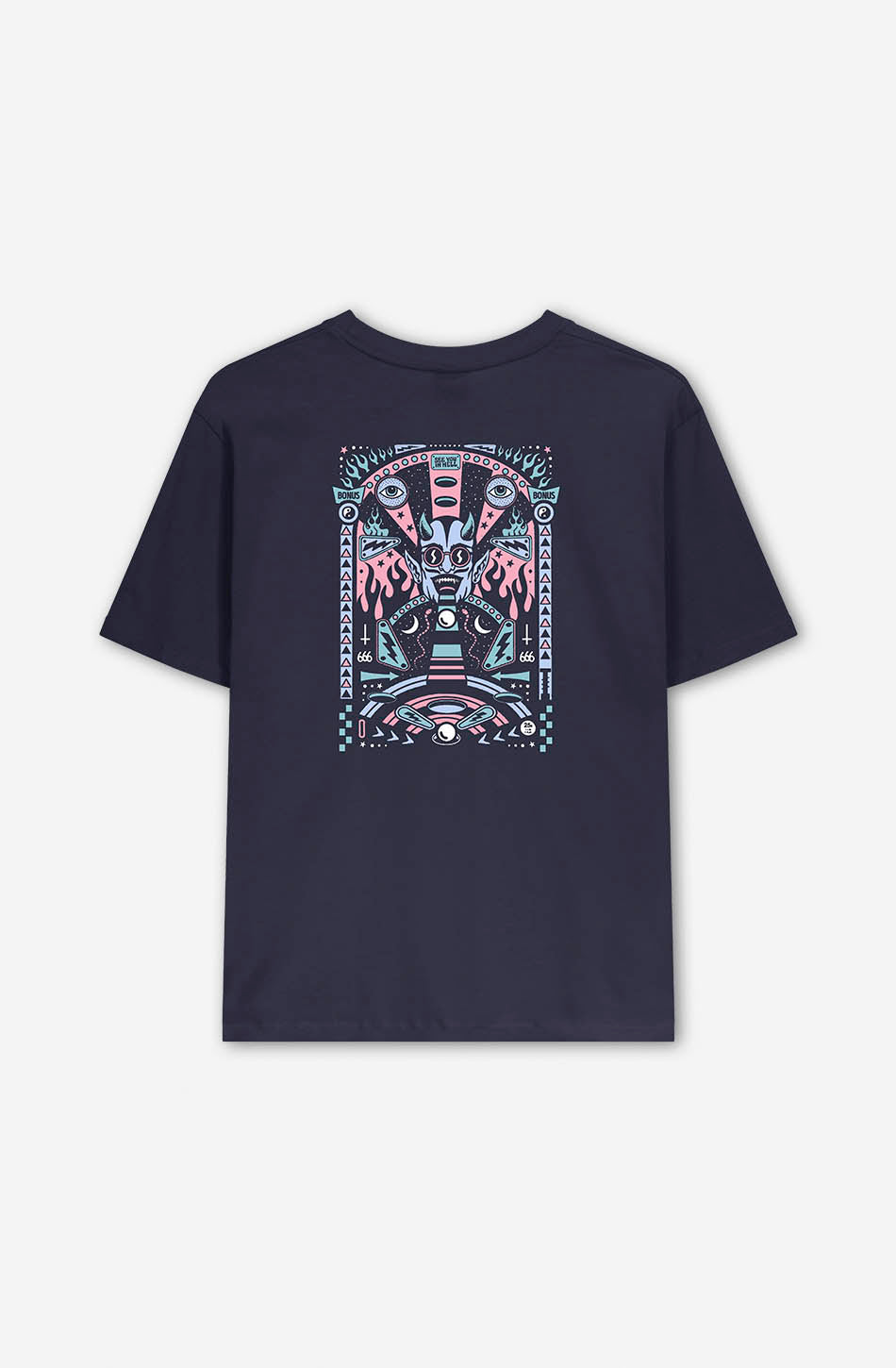 kaotiko Camiseta Pinball Navy Ahorra y exporta