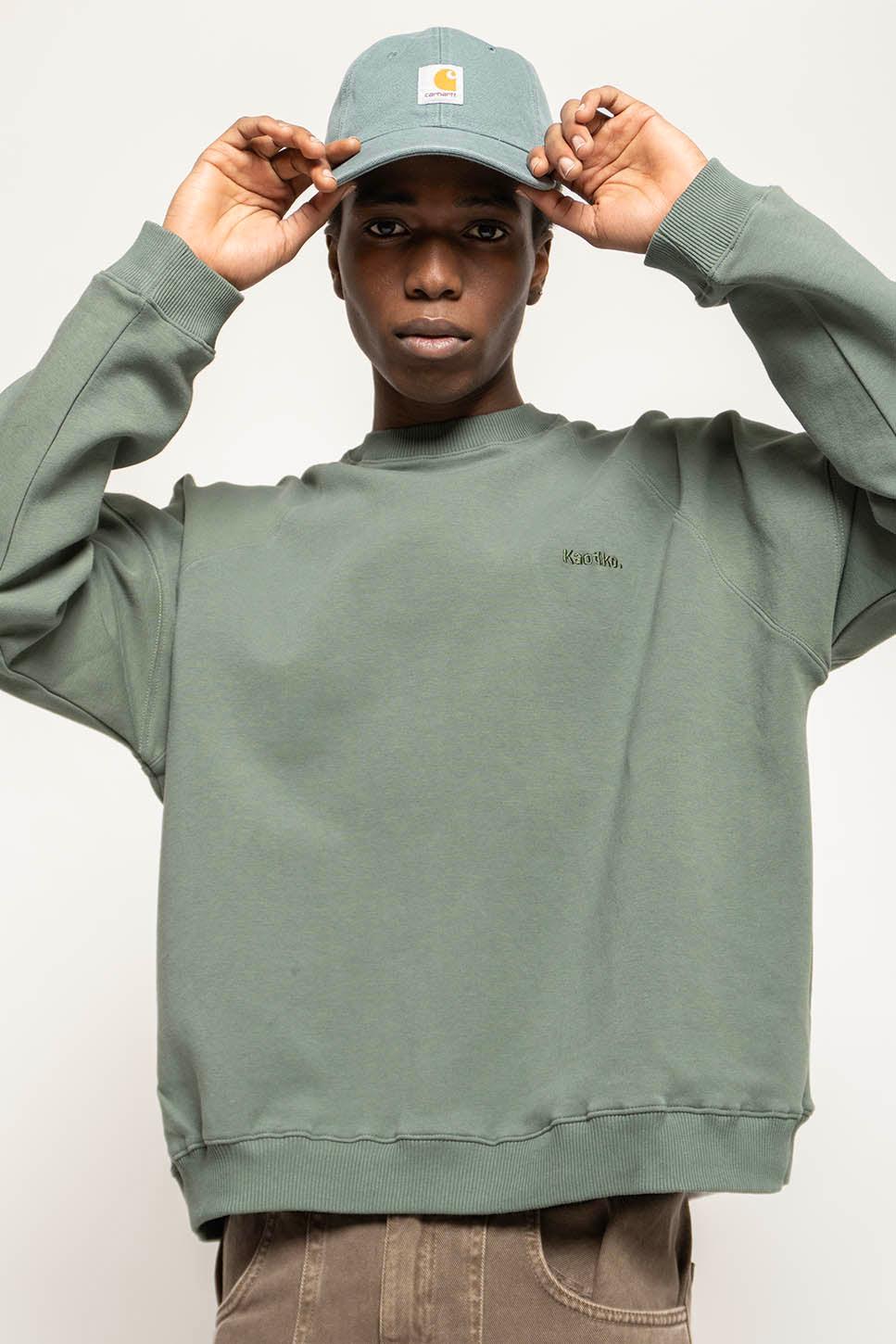 kaotiko Sudadera Dante Interlock Olive Tienda