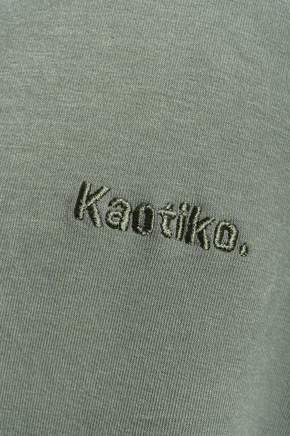 kaotiko Sudadera Dante Interlock Olive Tienda