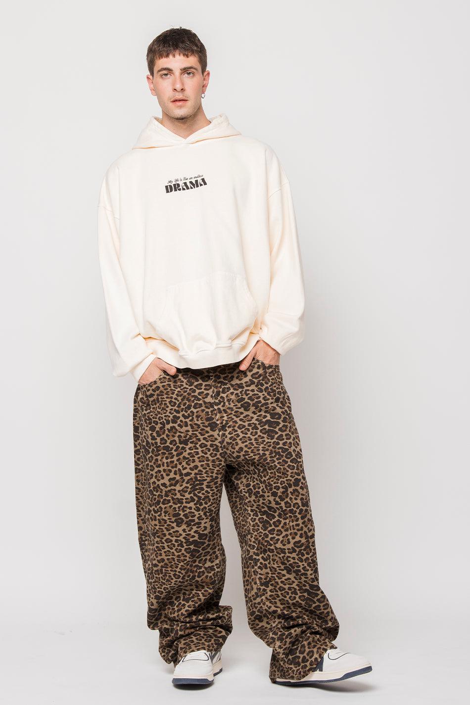 kaotiko Sudadera Washed Drama Ivory Tienda