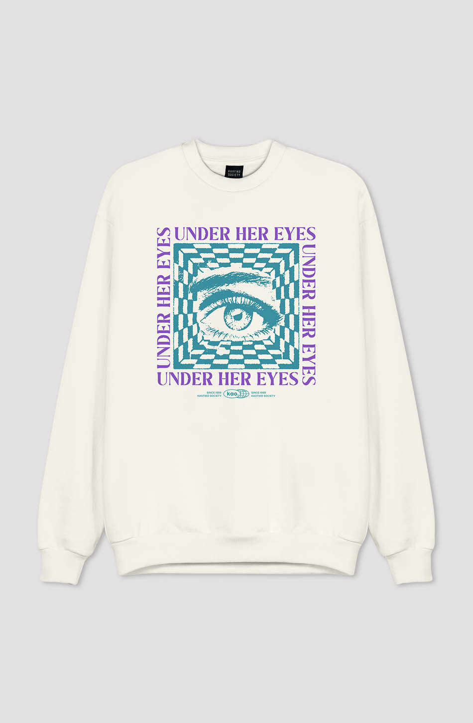 kaotiko Sudadera Under Her Eyes Ivory