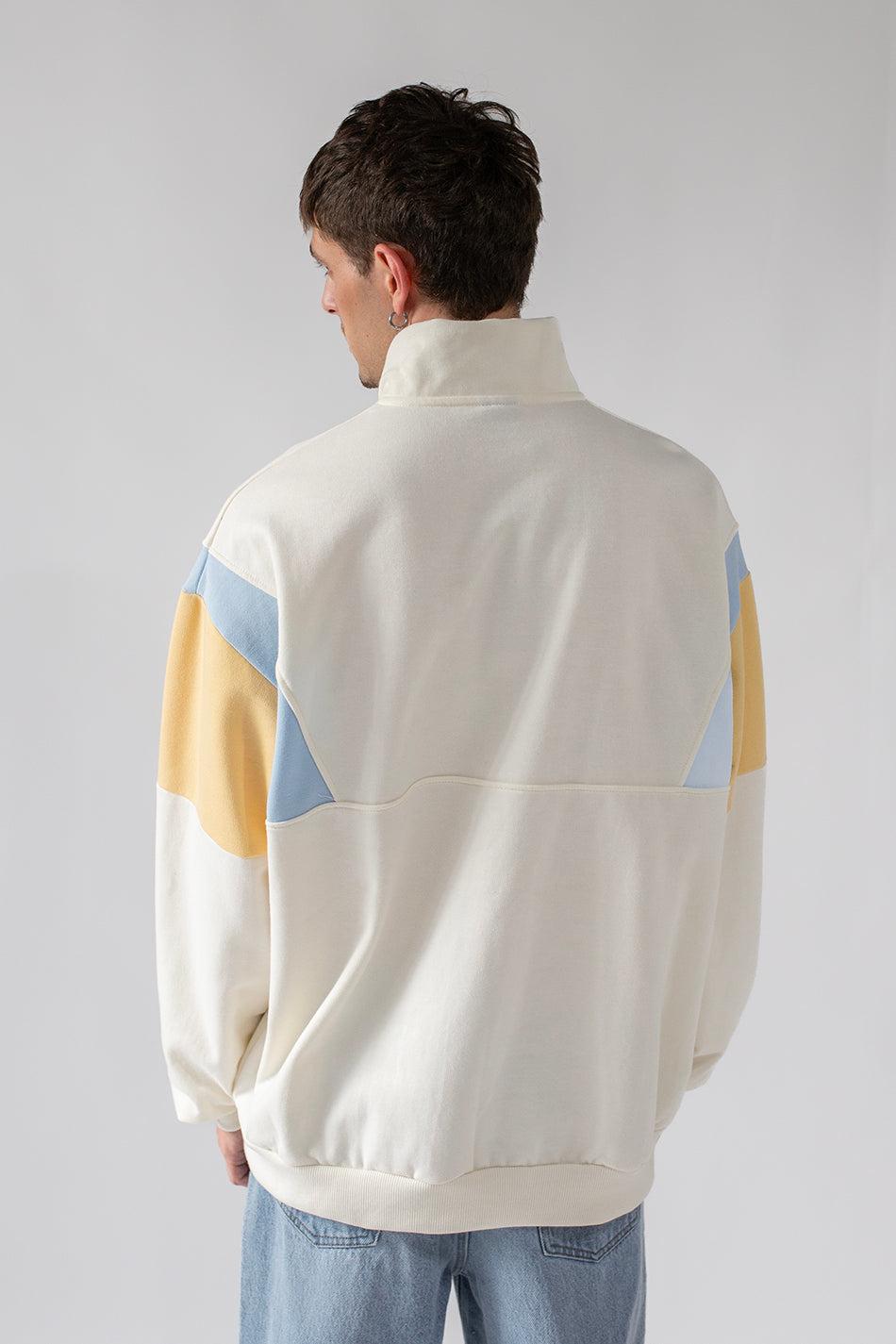 kaotiko Sudadera Arthur Ivory Sky Vanilla Oferta especial de fábrica
