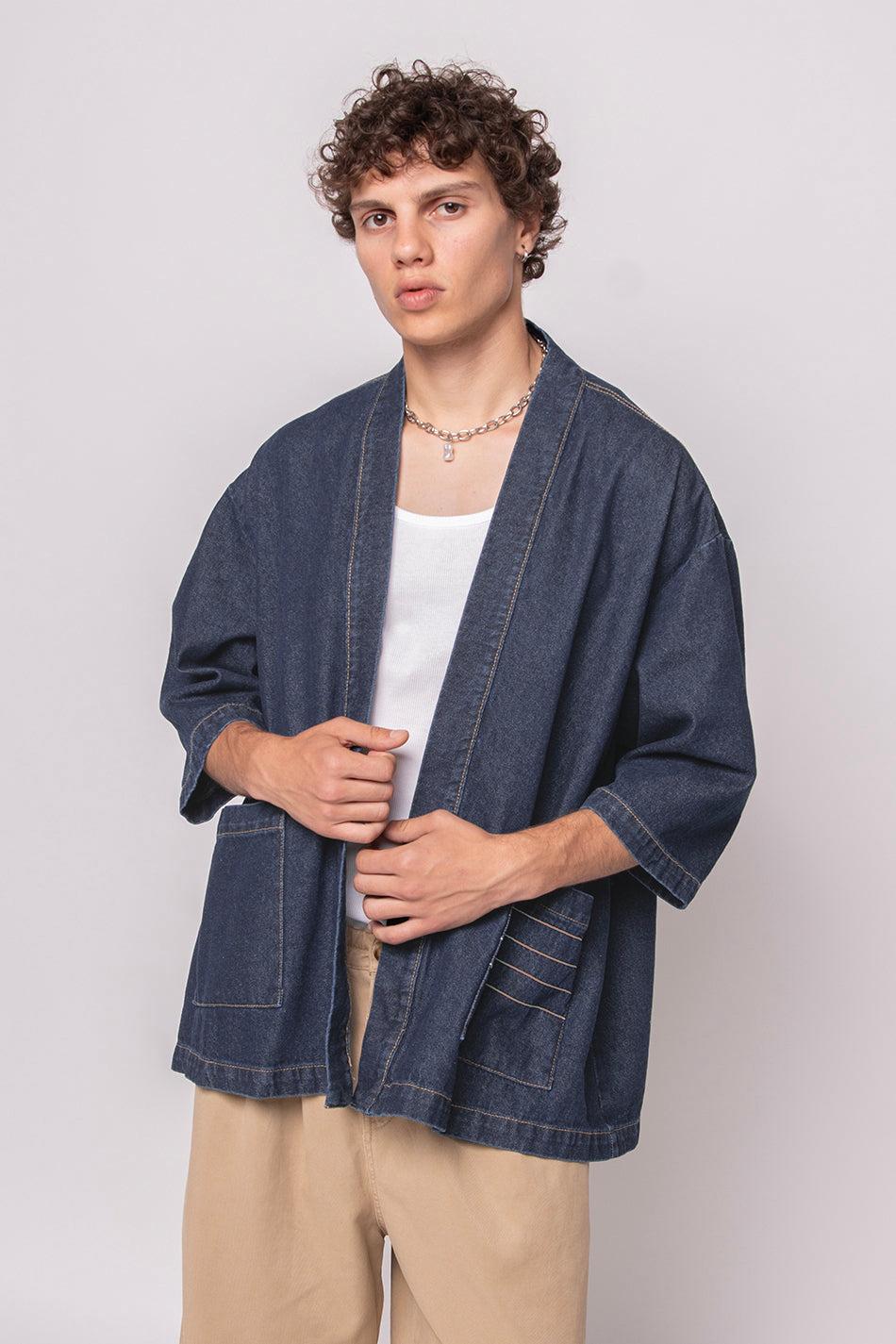 kaotiko Kimono Denim Japanese Envío internacional gratuito