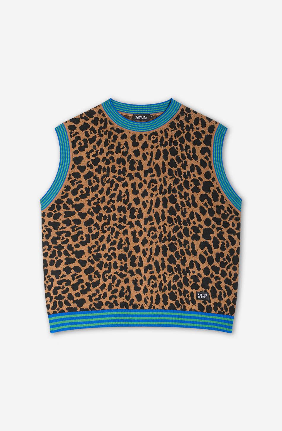 kaotiko Chaleco Burning Rebellion Leopard
