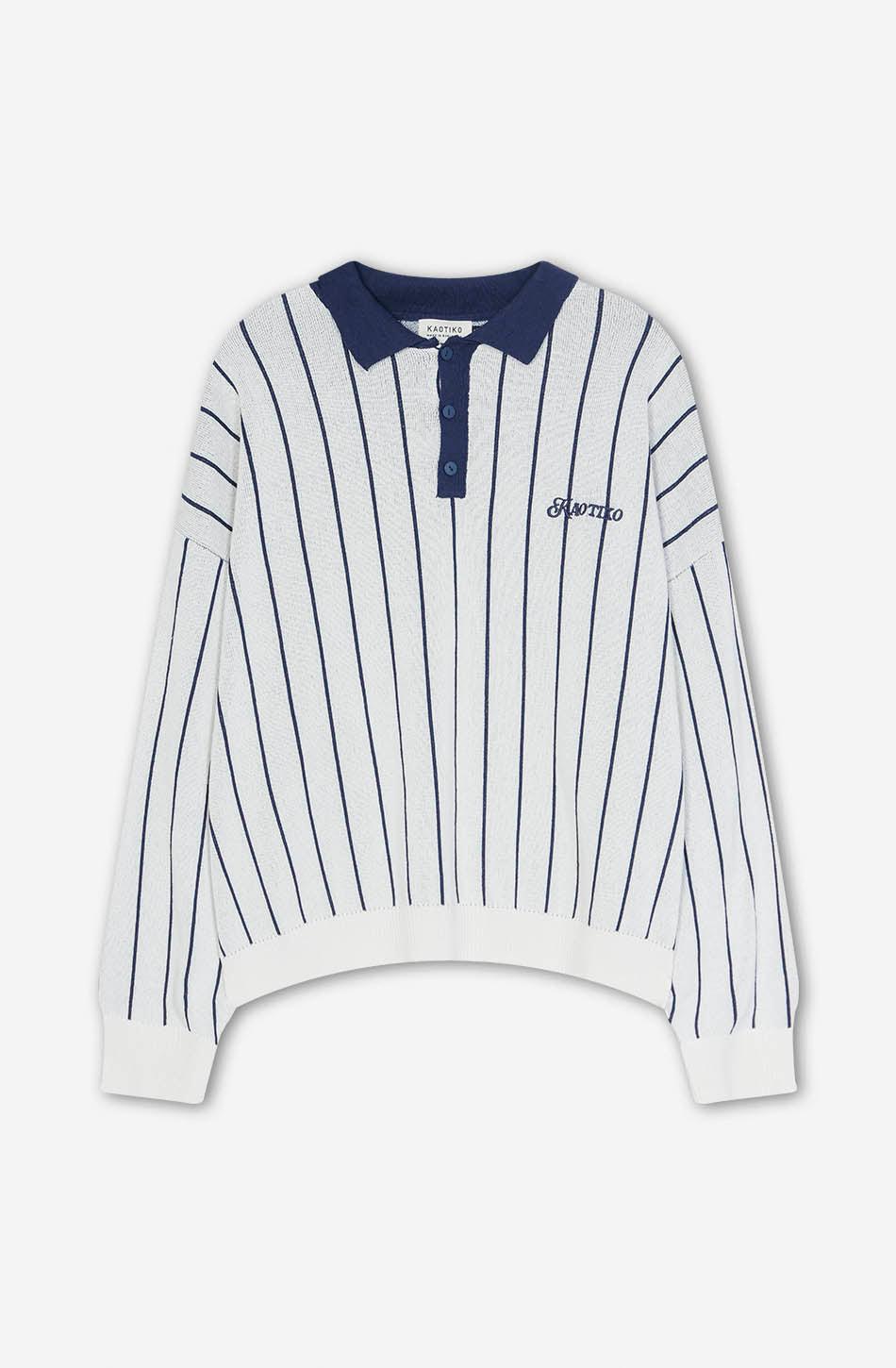 kaotiko Jersey Button Palm Beach Ivory