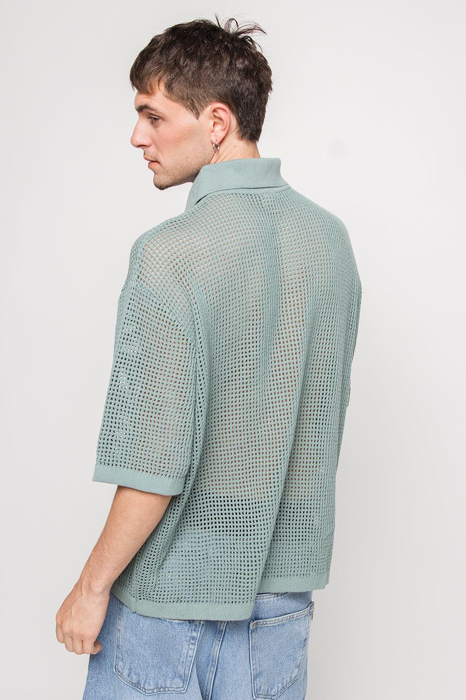 kaotiko Polo Crochet Water Green Ofertas especiales