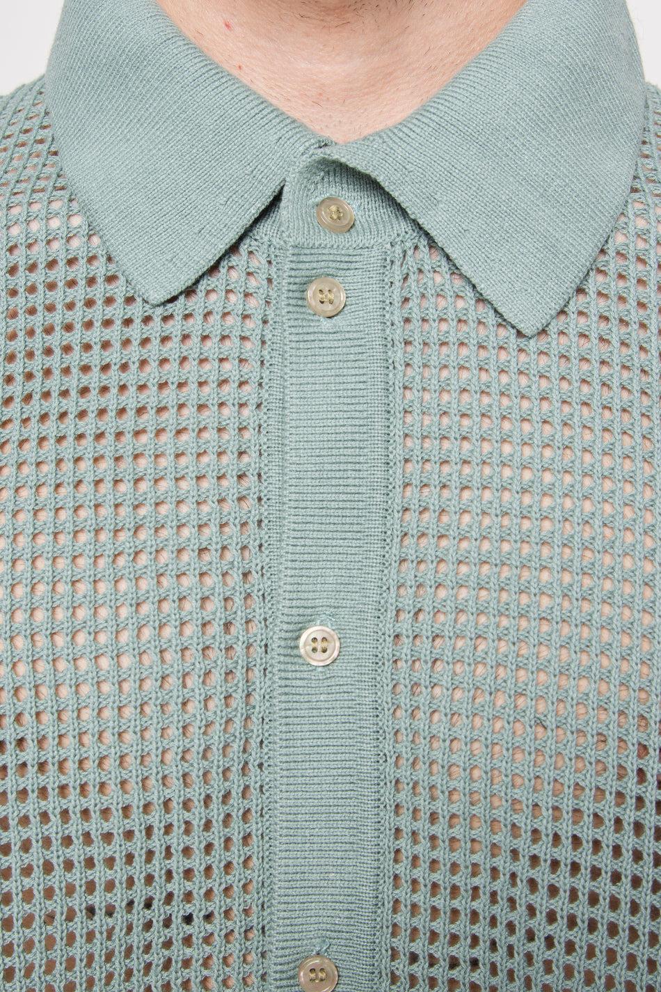 kaotiko Polo Crochet Water Green Ofertas especiales
