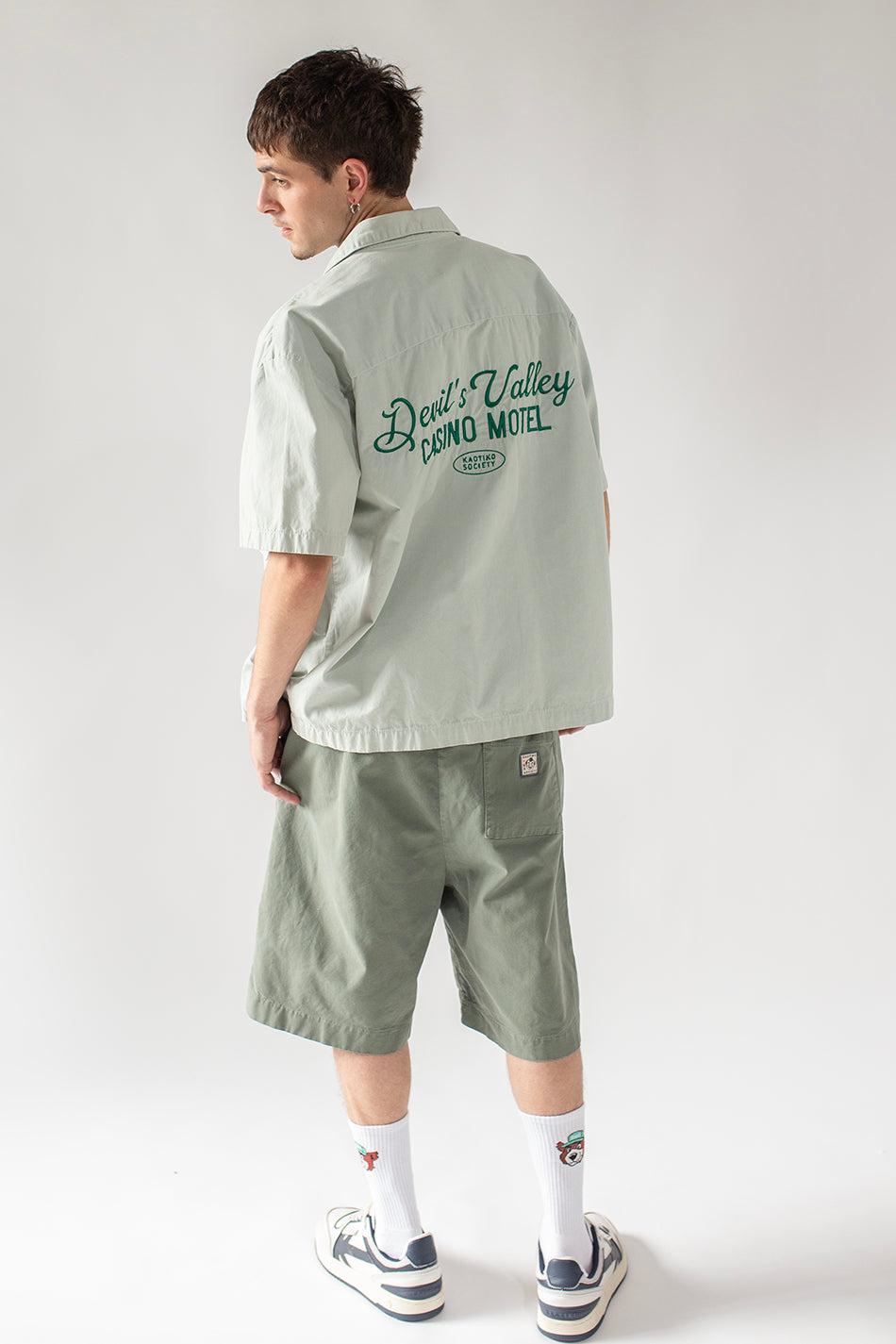 kaotiko Camisa Fuels Devils Valley Pearl Gray Precio ultrabajo