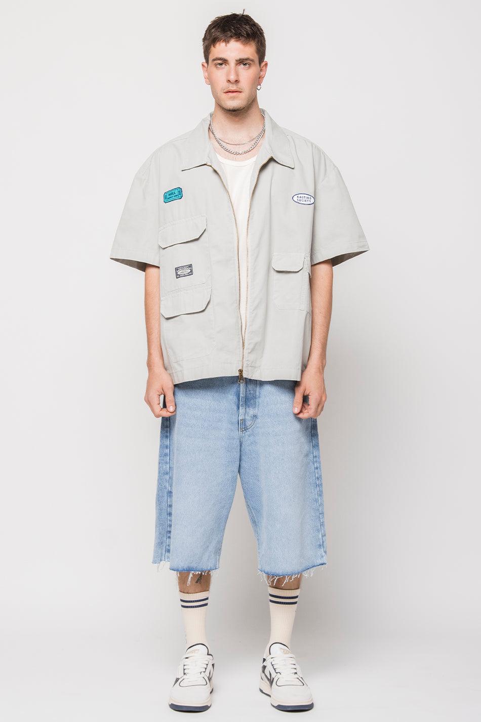 kaotiko Camisa Fuels Devils Valley Pearl Gray Precio ultrabajo