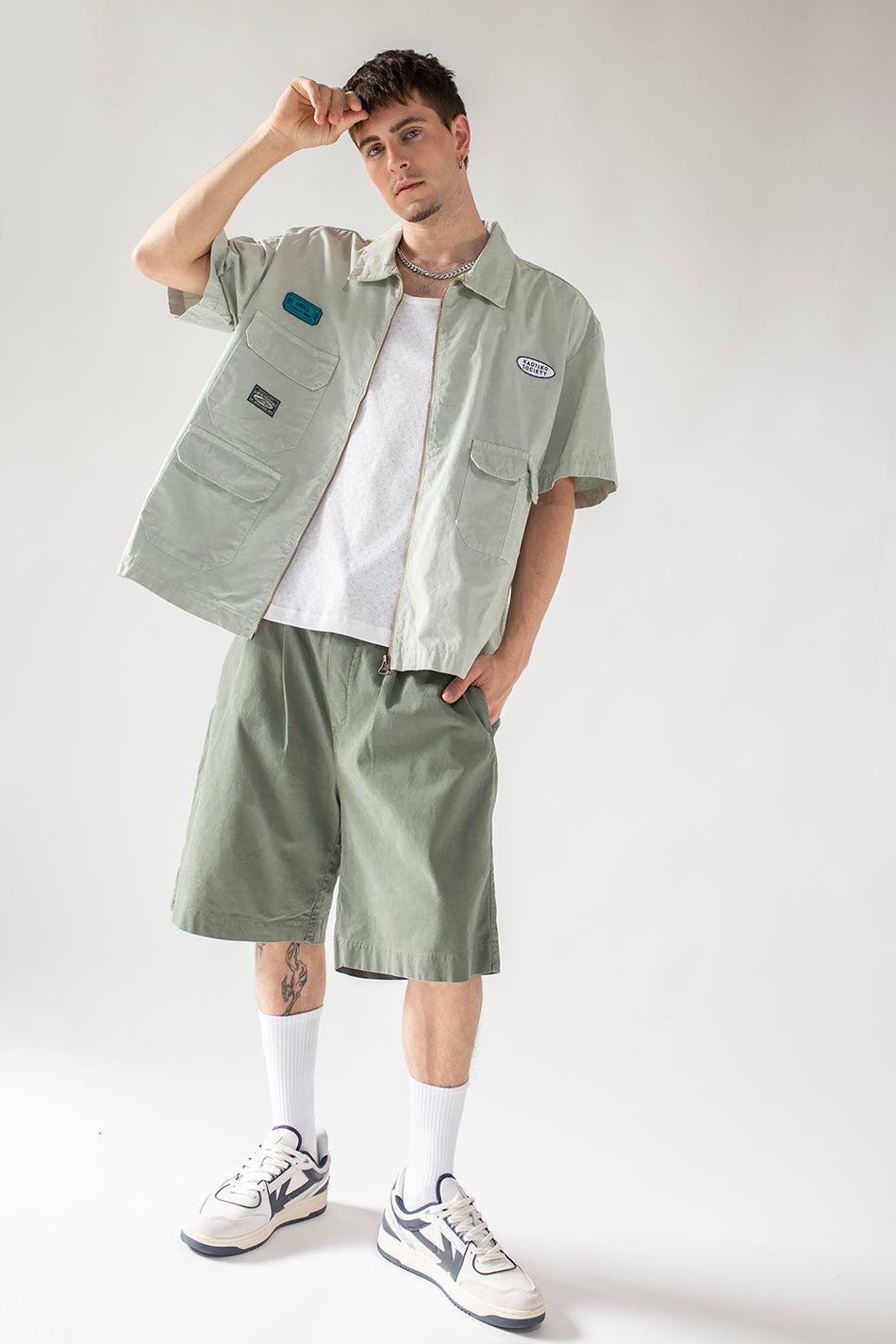 kaotiko Camisa Fuels Devils Valley Pearl Gray Precio ultrabajo