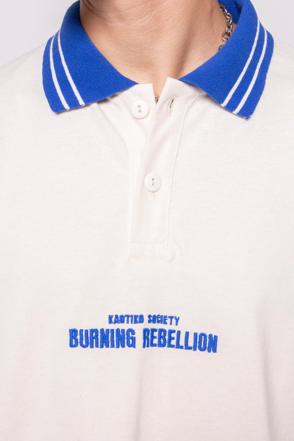 kaotiko Polo Burning Rebellion Organic Cotton En línea