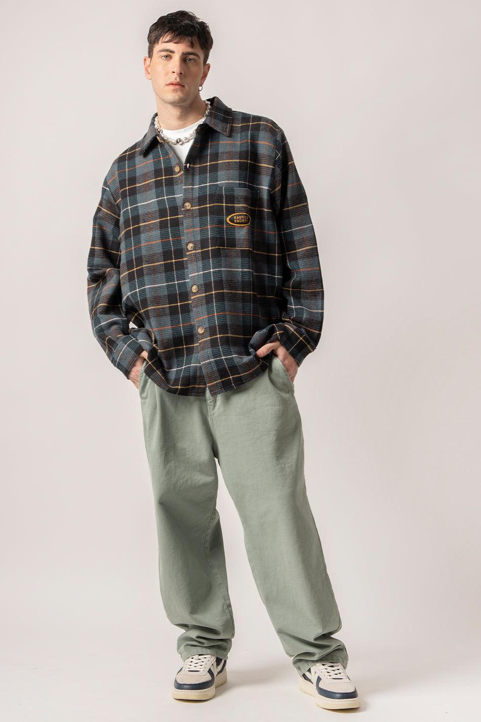 kaotiko Camisa London Checked Ofertas
