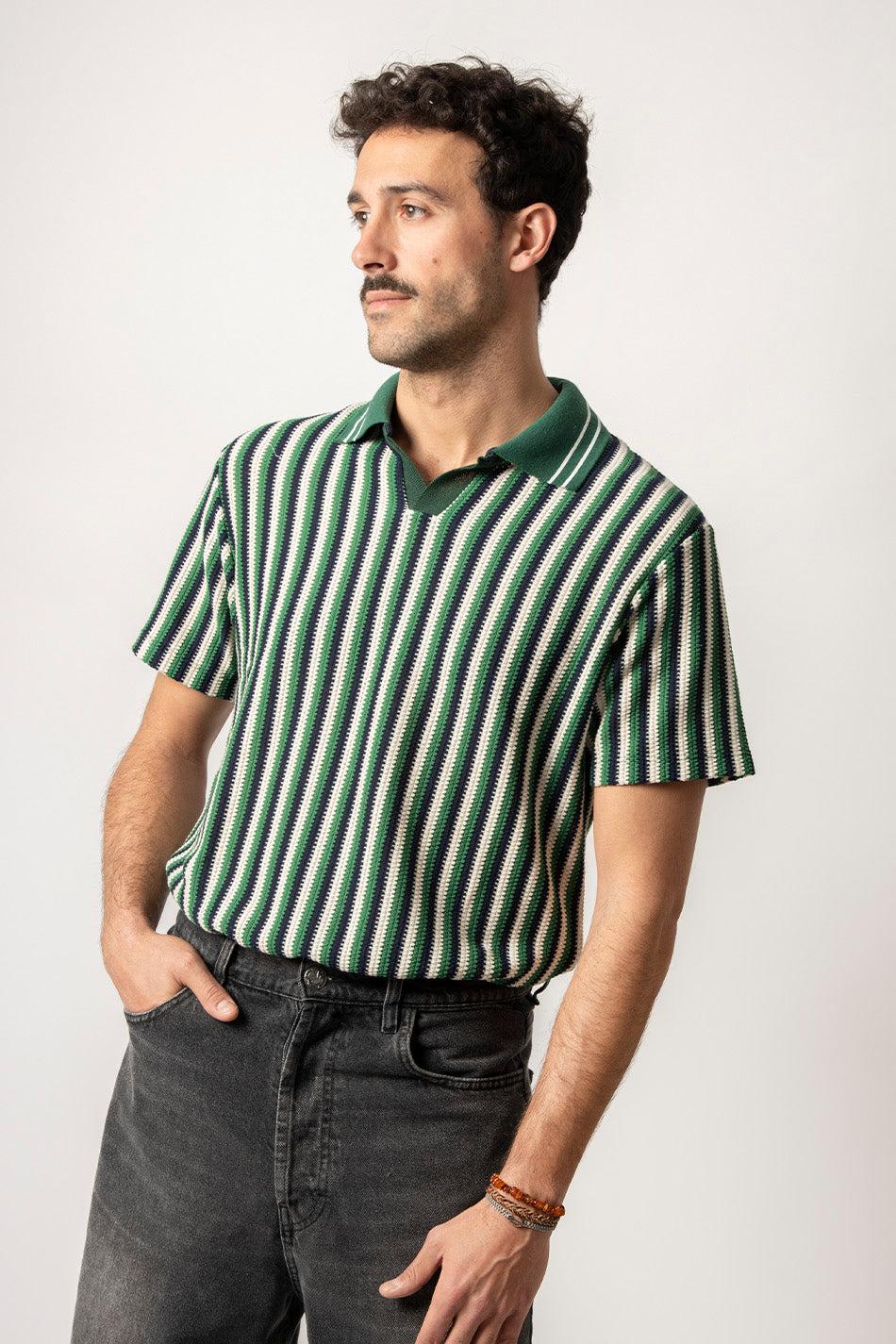 kaotiko Polo Striped Finn Los más vendidos