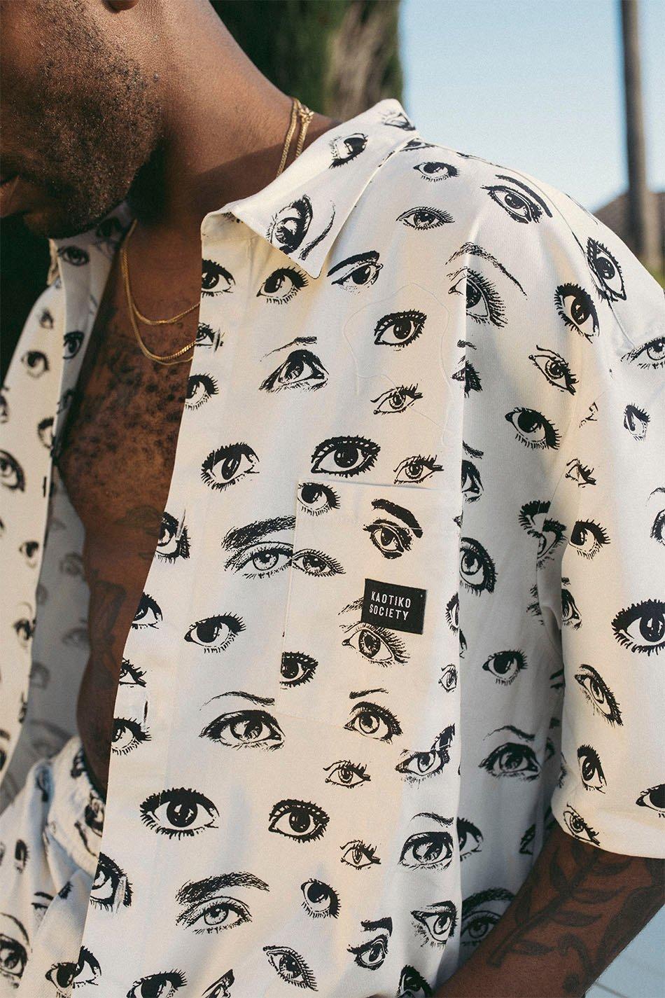 kaotiko Camisa Peek Canvas Rebajas online
