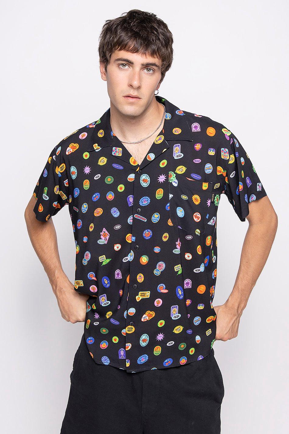 kaotiko Camisa Small Fruit Stickers Envío gratis