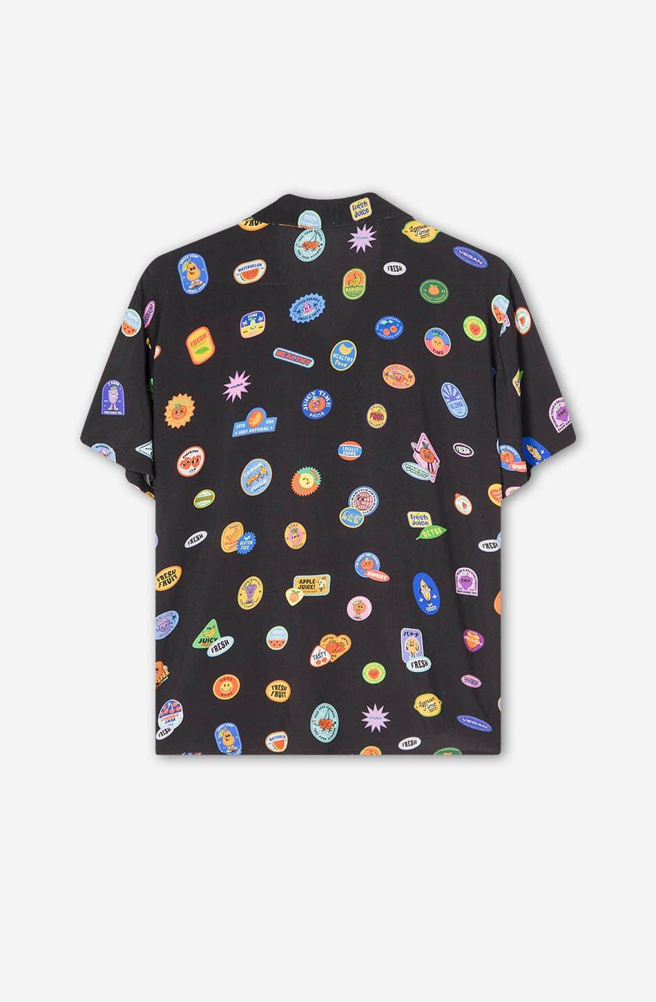 kaotiko Camisa Small Fruit Stickers Envío gratis