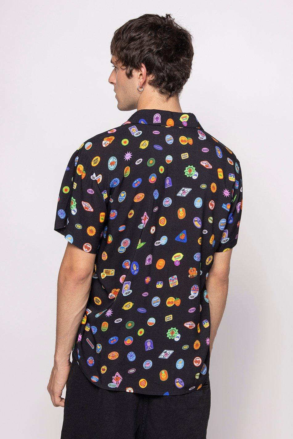 kaotiko Camisa Small Fruit Stickers Envío gratis