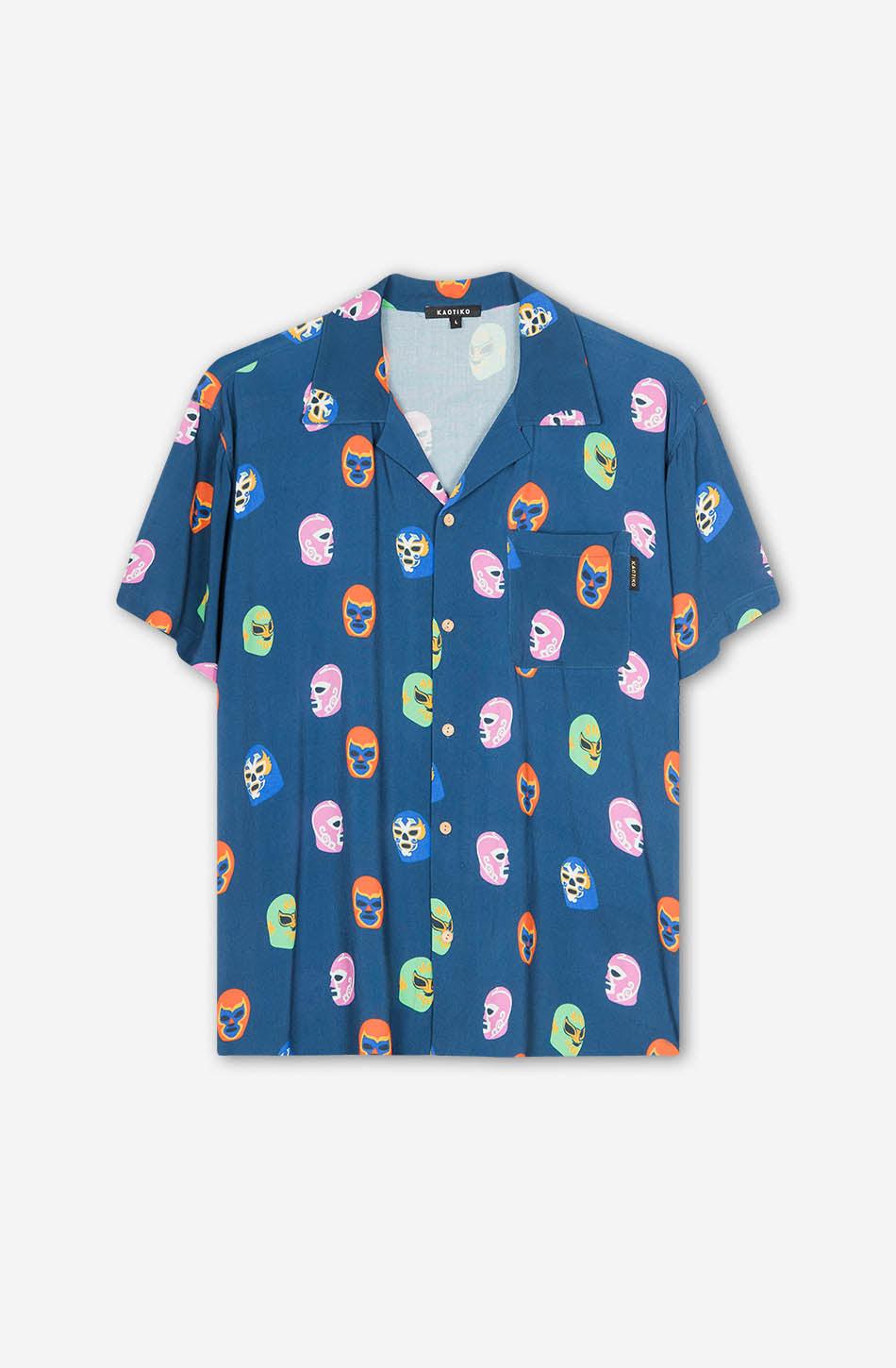 kaotiko Camisa Wrestling Oferta especial