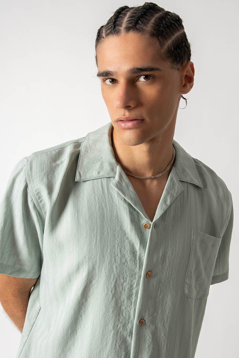 kaotiko Camisa Aydin Aqua Últimos 2 días