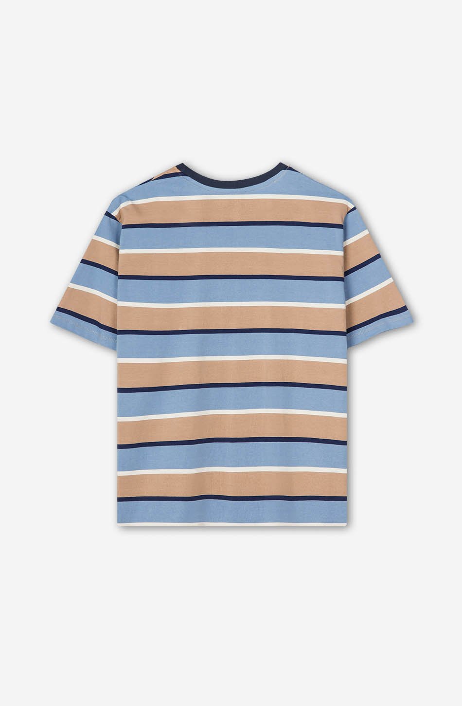 kaotiko Camiseta Keane Stripes Blue/ Hazelnuts Solo queda un día