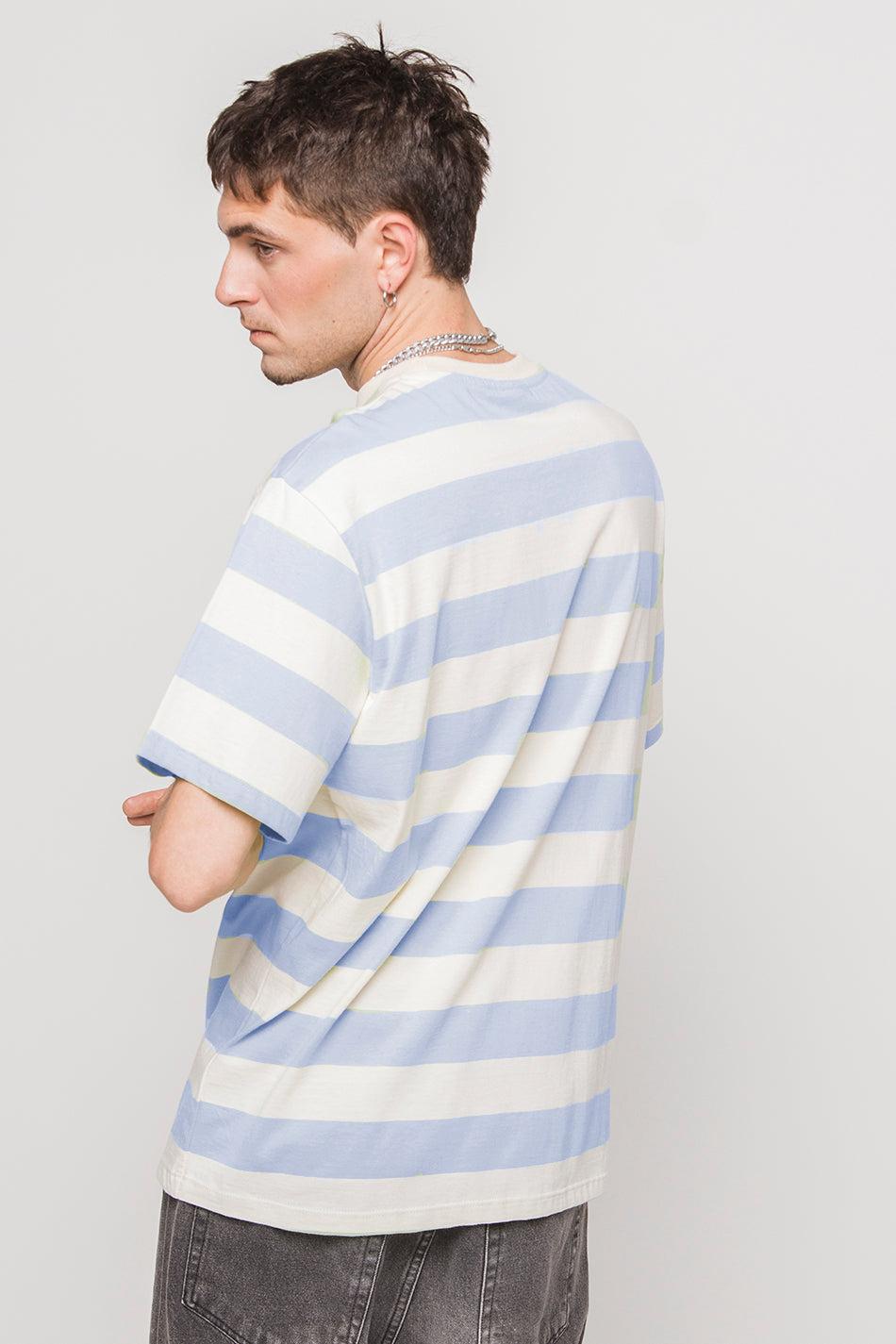 kaotiko Camiseta Niall Stripes Orchid Lila Envío internacional gratuito