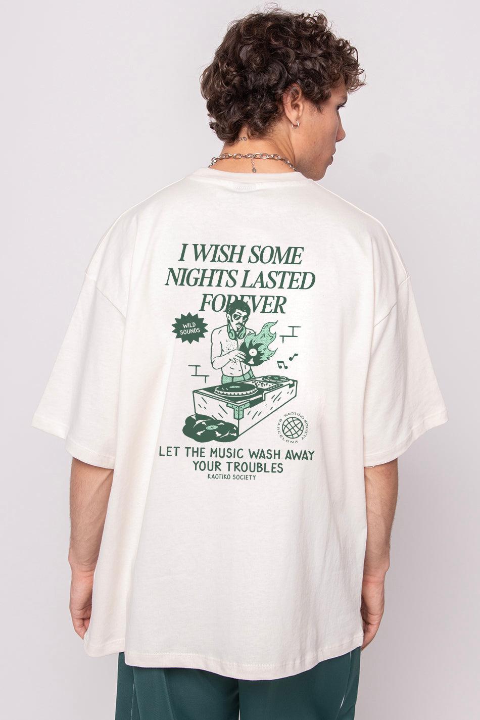 kaotiko Camiseta DJ Music Organic Cotton Limitado a 3 días