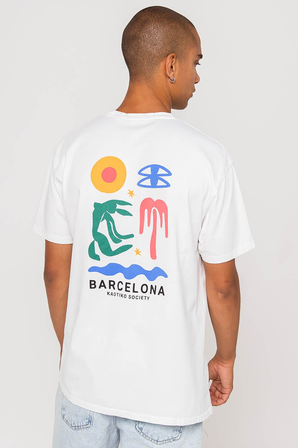 kaotiko Camiseta Washed Barcelona 2025