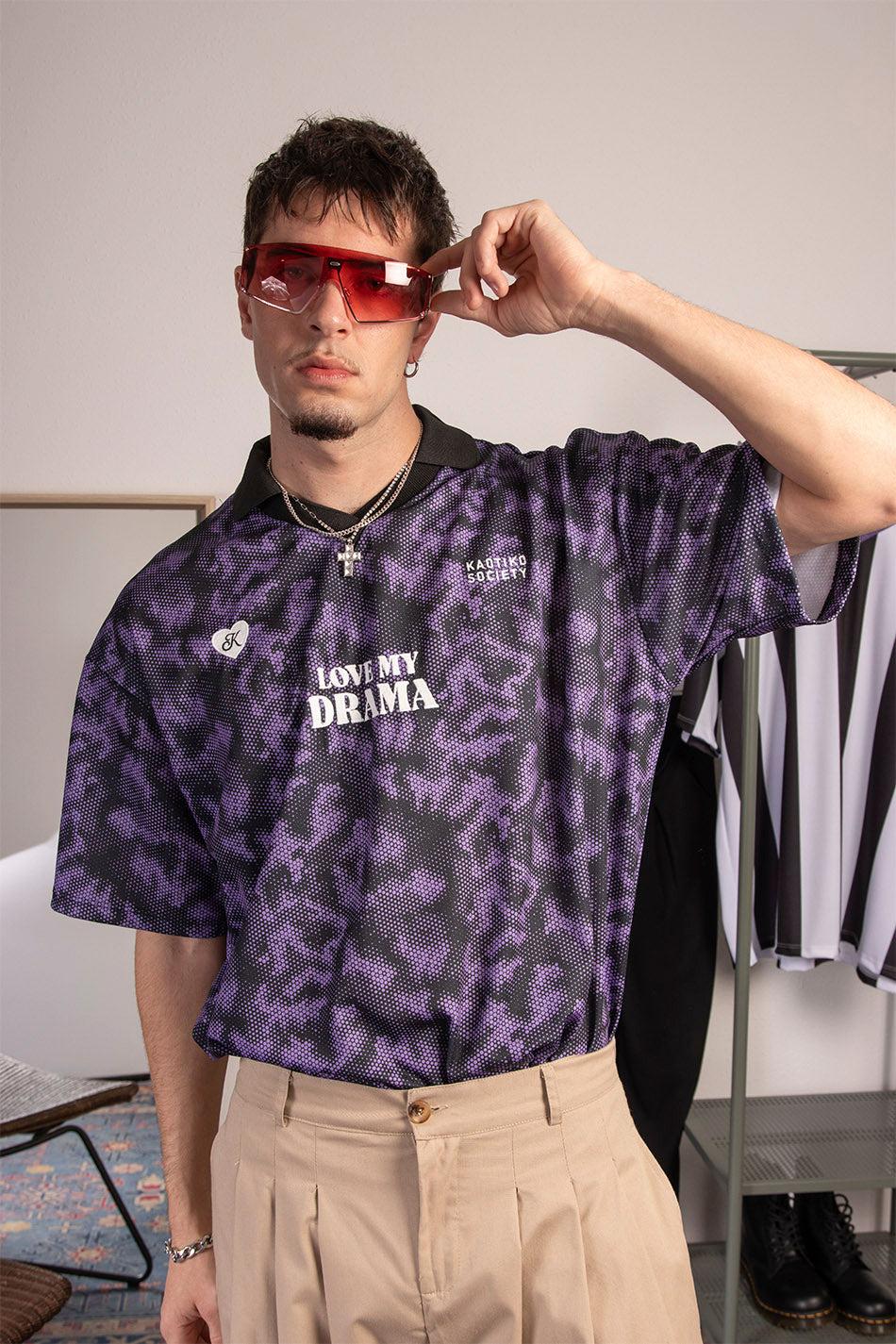 kaotiko Polo Soccer Love My Drama Purple Outlet