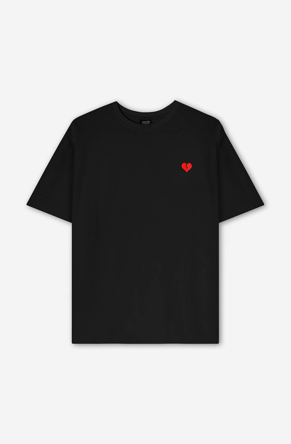 kaotiko Camiseta Dino Heart Black Descuento