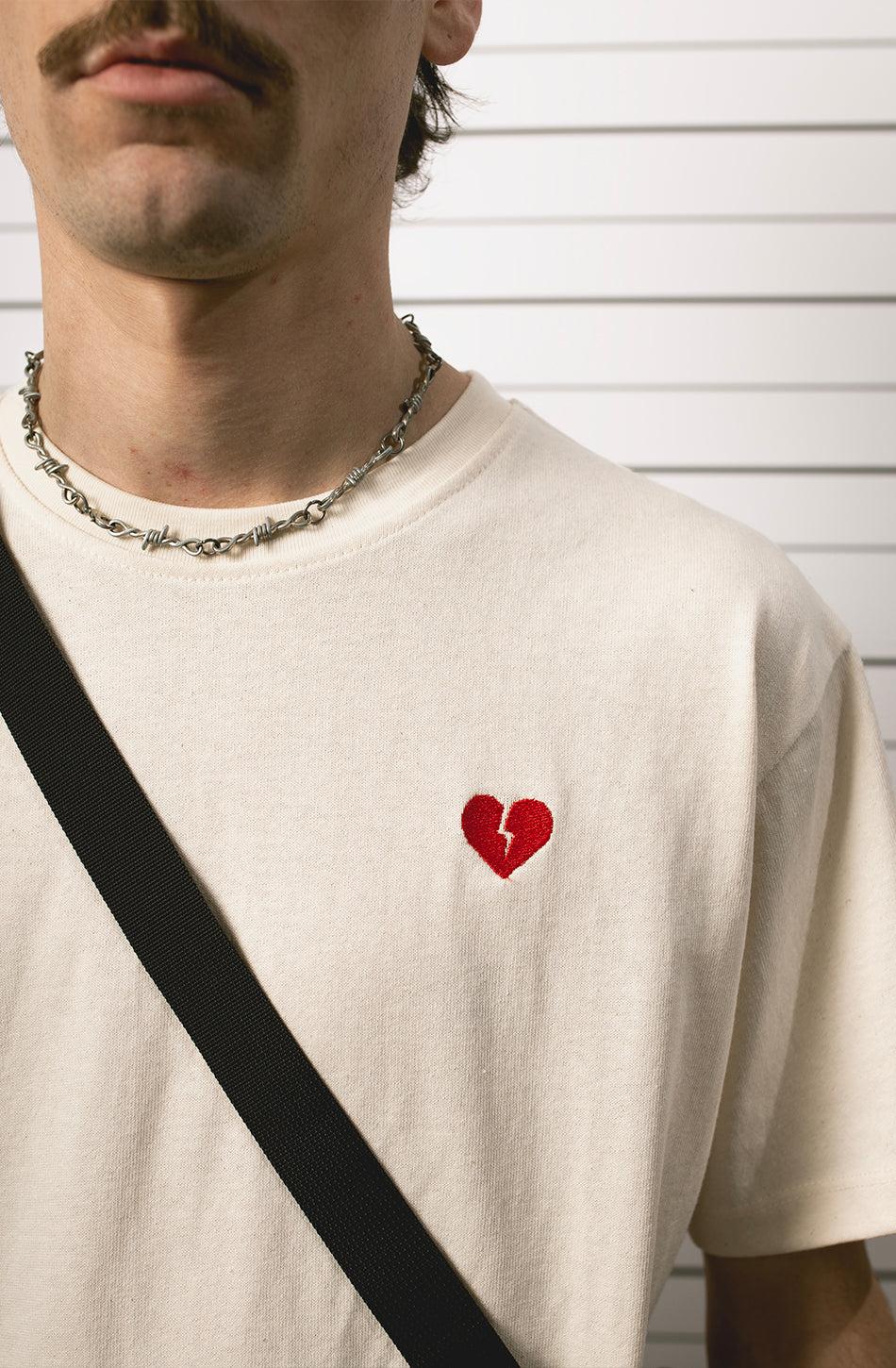 kaotiko Camiseta Dino Heart Organic Cotton Tienda