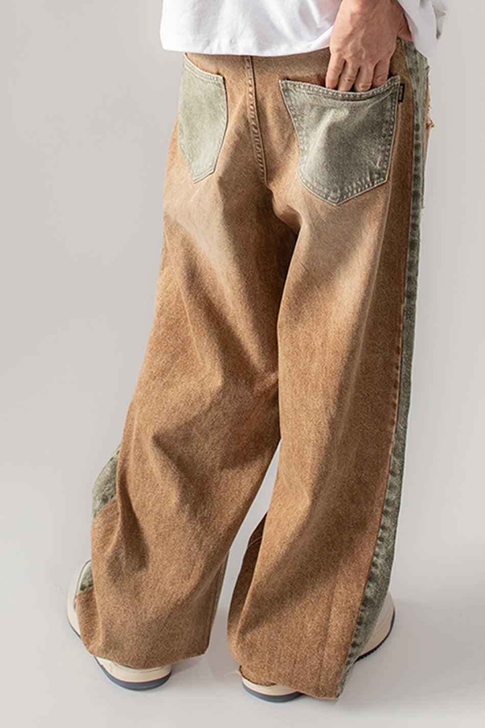 kaotiko Pantalón Tusa Washed Army/ Brown Últimos 2 días
