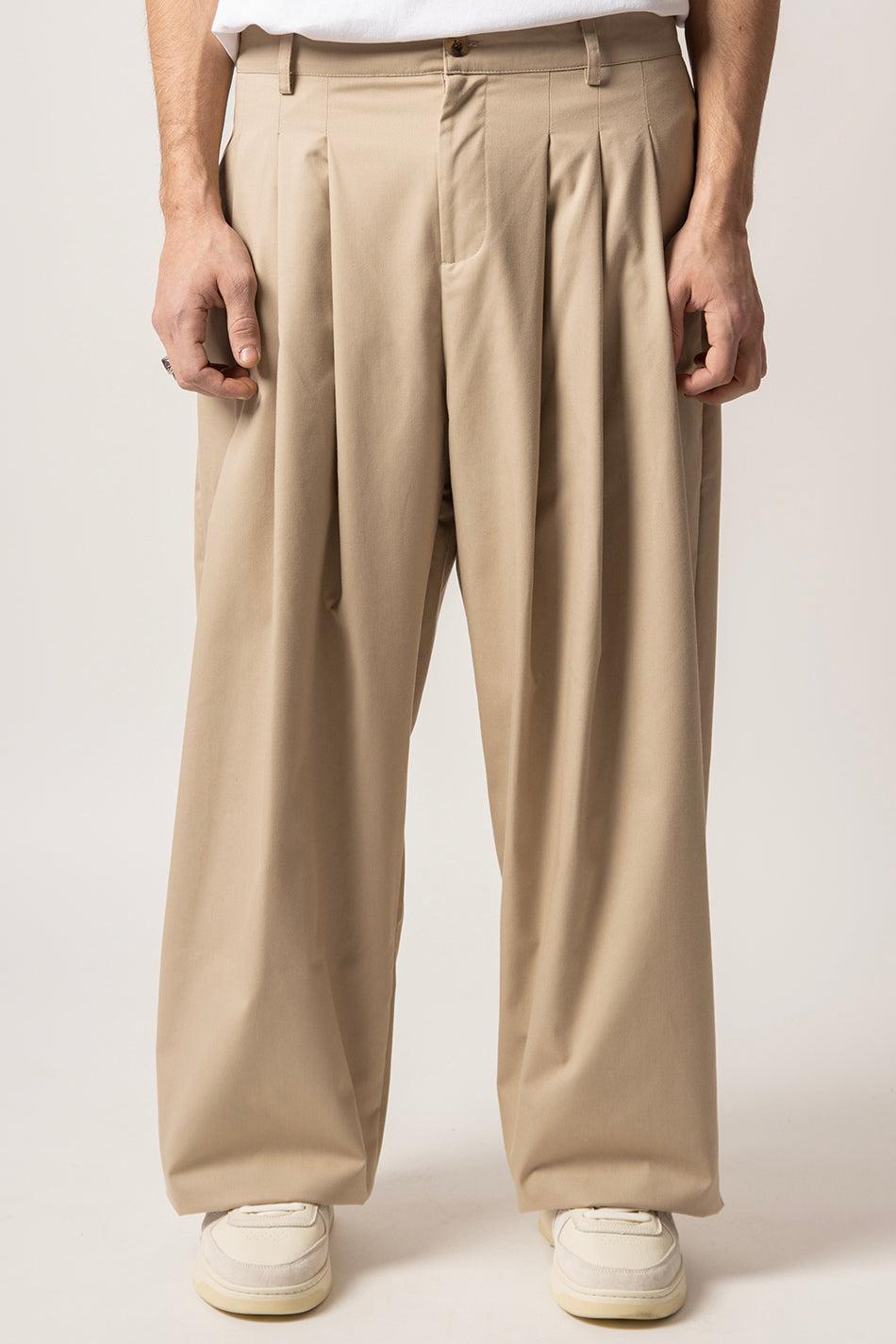 kaotiko Pantalón Norway Wide Leg Stone Último día