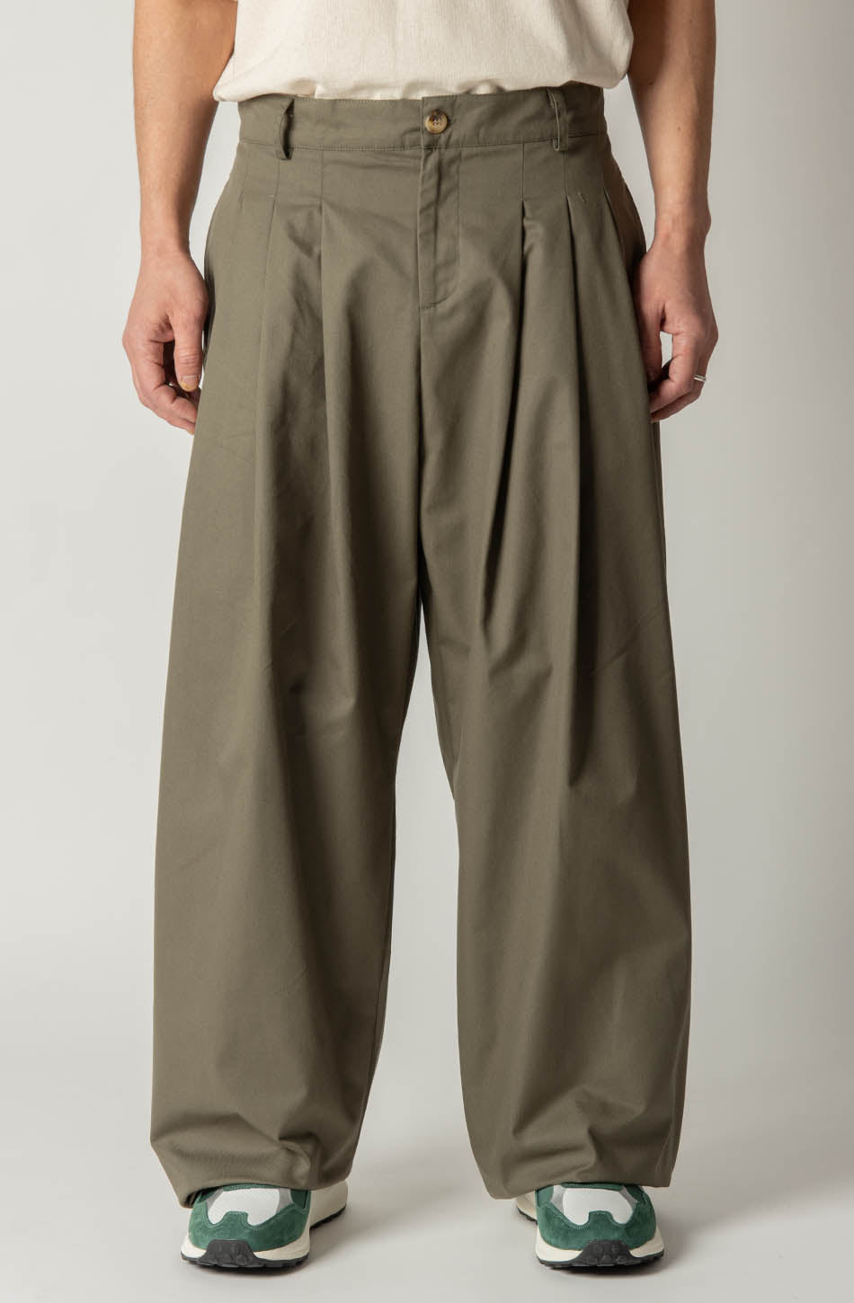 kaotiko Pantalón Norway Wide Leg Army Precio de fábrica