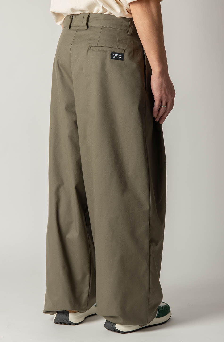 kaotiko Pantalón Norway Wide Leg Army Precio de fábrica