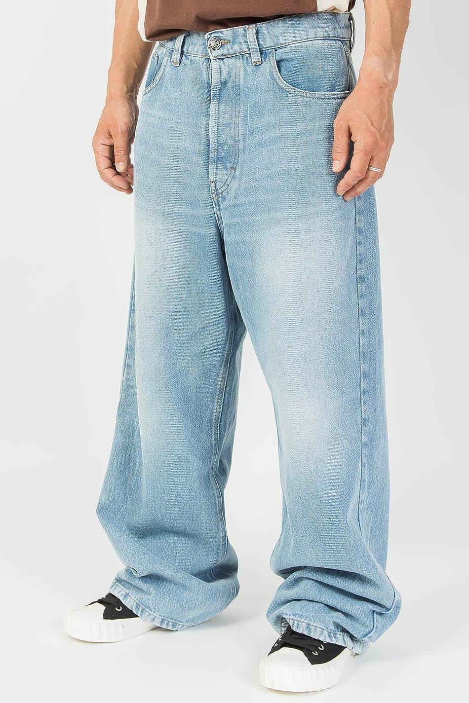 kaotiko Pantalón Loose Baggy Denim Promoción por tiempo limitado