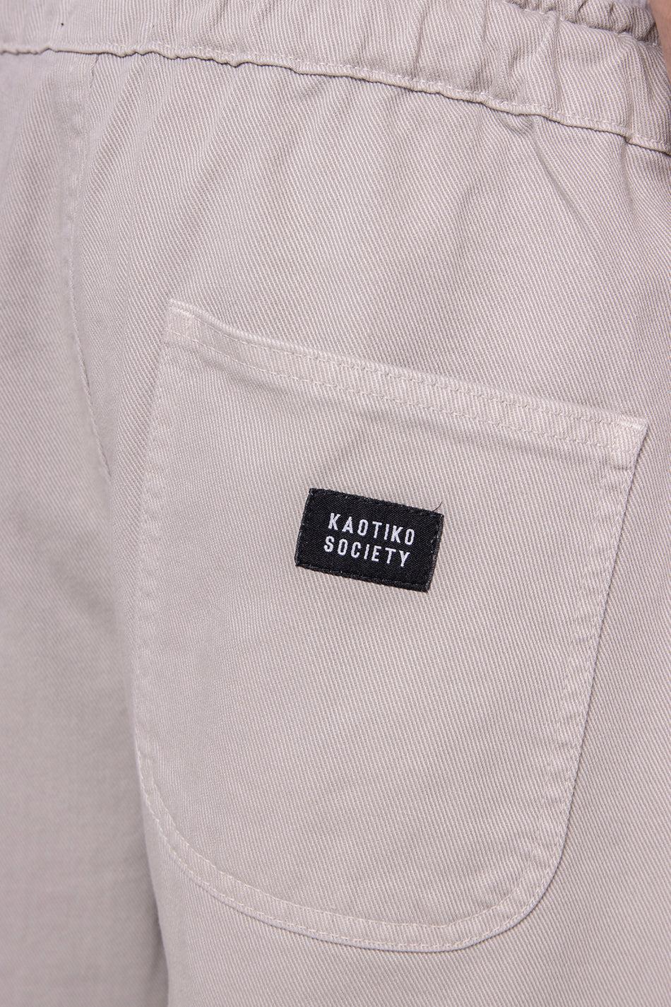 kaotiko Pantalón Skate Belt Universe Grey Oferta especial de fábrica