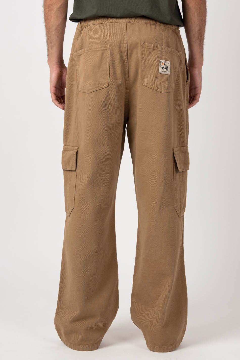 kaotiko Pantalón Casual Cargo Pocket Toast Promoción trimestral
