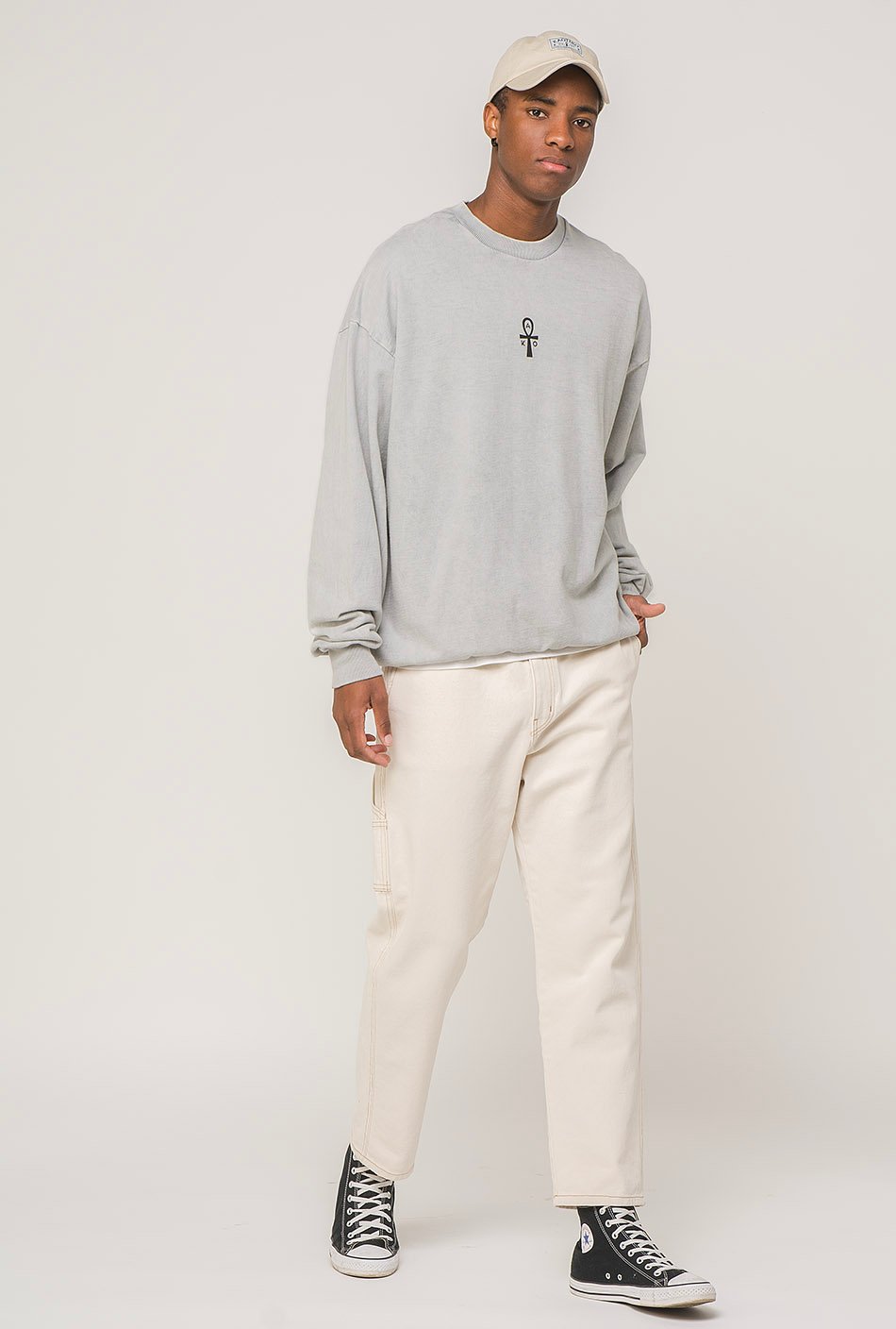kaotiko Pantalón Carpenter crudo Oferta exclusiva